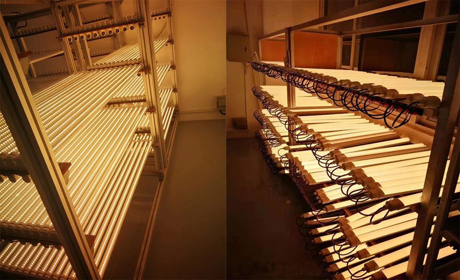 led tube light aging test